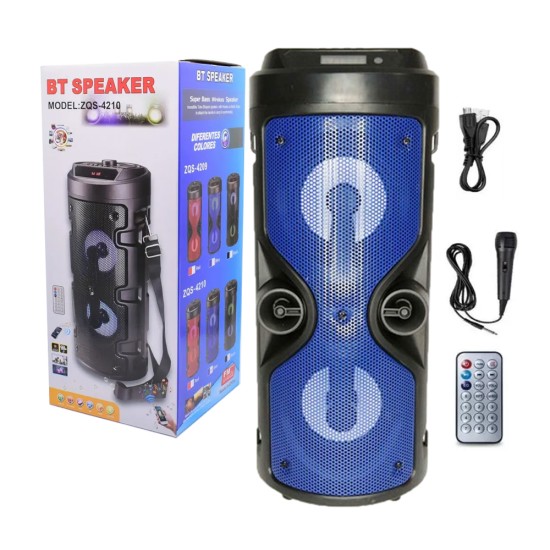 Sing-e Portable Wireless Speaker ZQS4209/ZQS4210 Blue Sing-e Portable Wireless Speaker ZQS4209/ZQS4210 Blue